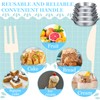 wutfuooo 4 Pcs Stainless Steel Pie Pan Set 7.87",8.66",9.45",10.24" Pizza