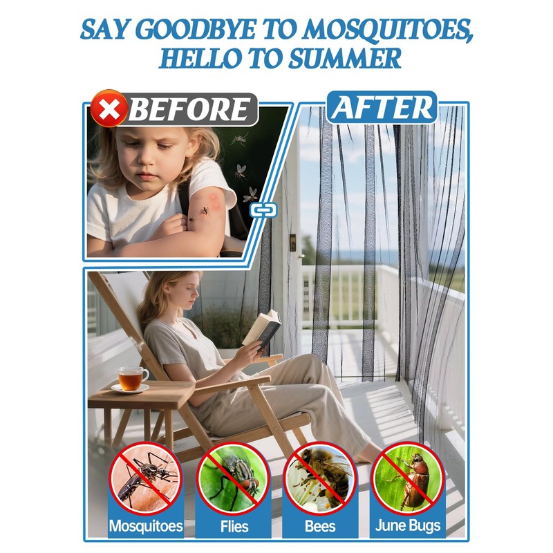 33x10ft Large Mosquito Net, Mesh Netting for Garden Skin and