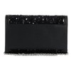 Coccinelle Magic 2Nite Paillettes Clutch Bag Noir/Noir, Black / black