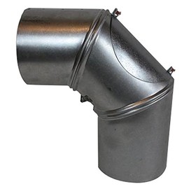 FAL 110 Flue Pipe, Flue Pipe with Door 0.6 mm Thick Rotatable