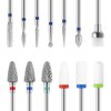 MAQUITA 13 Nail Drill Attachments, 3 Pieces Tungsten Carbide Nail