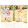 HIKWADERY 8x10 Picture Frame Double Hinged Folding, Elegant Thin Edge