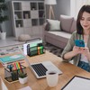 Relaxdays Desk Set 2-Piece Metal Letter Stand and Pen Holder,
