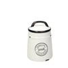 Tognana Urban Chic Ceramic Sugar Bowl, White, Single