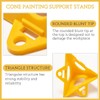 Pack of 40 Painters Pyramid Stands, Plastic Cone Painting Stands,