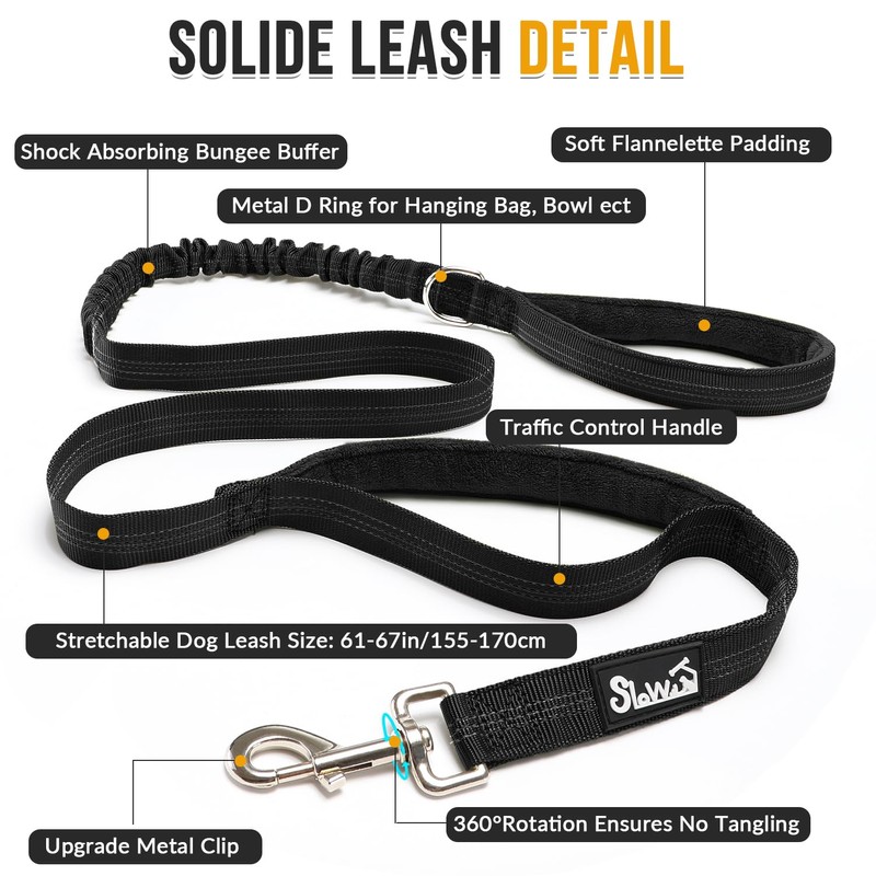 AUTOWT No Pull Dog Harness for Medium Large Dog, Tactical