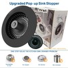 3 in 1 Kitchen Sink Drain Strainer, Universal Sink Drain