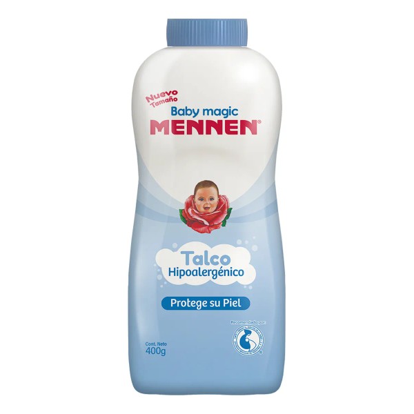 Talco para bebé Mennen Baby Magic Hipoalergénico 400 g
