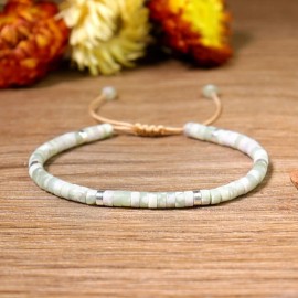 Unbranded Natural Green Jade 4mm Gemstone Beads Crystal Healing Reiki Women Men Bracelet