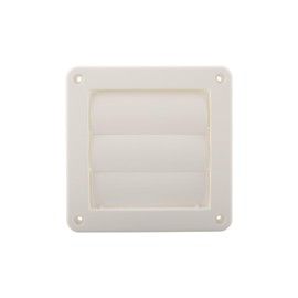 TNITRIB 3 Inch Dryer Vent Cover 1475W White Plastic Louvered Vent Cover