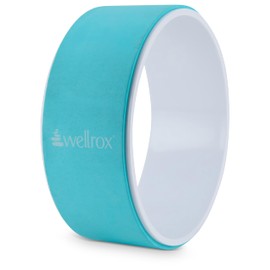 WELLROX 13-Inch Yoga Circle Wheel, Back Cracker, Yoga Wheel for Back Pain & Stretching, Wheel Foam Roller, Back Wheel Roller, Yoga Tools (Green)