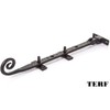 TERF®250mm Heavy Duty Antique Black Window Casement Stay Spoon Style