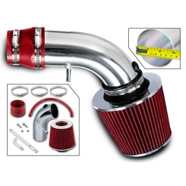 L3 Racing Ram Air Intake RED Filter Kit For 90-99 Toyota Celica ST GT GTS 1.6 1.8 2.2 L4