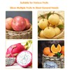JVHLOV Stainless Steel Apple Slicer, Apple Corer Slicer, Fruit Cutter,