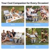 WARMOUNTS Insulated Cooler Bag 75 Cans, Soft Sided Portable Lunch