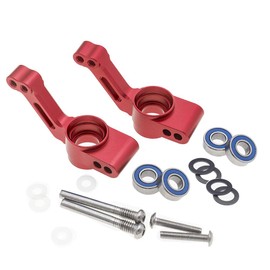RC Alloy Rear Stub Axle Carriers for Traxxas 1/10 Rustler 4X4, Stampede 4X4, Slash 4X4 4WD-Replaces Part 1952(Pair)