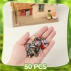 Namalu 50 Pieces 1:87 HO Scale Mini Figure People Set