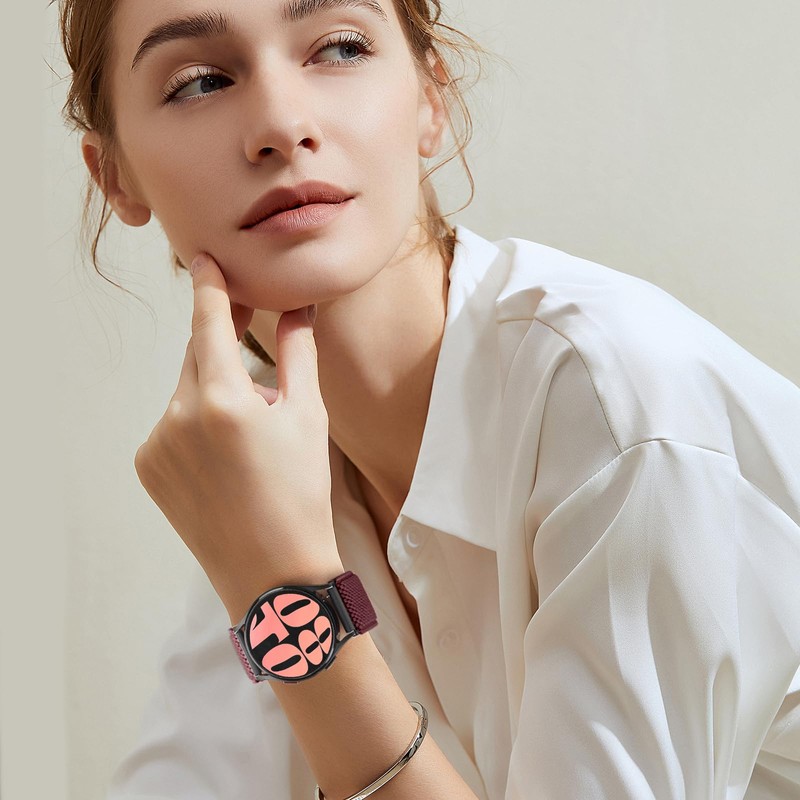 [Acortjl] Elastic Nylon Watch Band - Choose Width - 18mm,