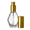 Diamond Spray Bottle. Fine Mist Perfume Cologne Atomizer for Essential