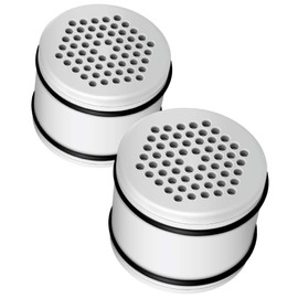 Waterdrop WHR-140 Shower Filter Replacement Cartridge for Culligan WHR-140, WSH-C125, ISH-100, HSH-C135, Shower Head Water Filter, with Advanced KDF Filtration Material, Pack of 2