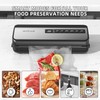 Vacuum Sealer Machine 80KPa Powerful Compact Food Vacuum Sealer with