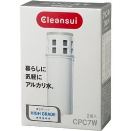 Cleansui CPC7W-NW Water Filter Pot Type Alkaline Series Replacement Cartridge, Pack of 2
