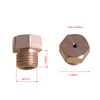 MENSI 5mm Thread Propane LPG Gas Pipe Water Heater DIY
