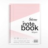 Silvine A4 Pink Paper Dyslexia Notebook - Lined with Margin