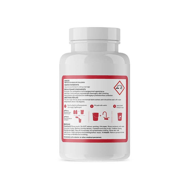 Active Element Commercial Dishwasher Detergent - Active Element - Makes