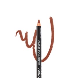 Flormar Waterproof 243 Hot Cocoa Lip Liner - Long-Lasting, Smudge-proof Lip Liner - Creamy Texture for Defined Lips - Suitable for All Skin Tones - Lip Pencil Natural Tone
