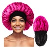 Silk Bonnet for Sleeping,Bonnet for Men and Women,Double Layer Satin