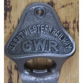 Hardware for You LTD GWR Wall Mounted CAST Iron Bottle Opener Fixing Screws Supplied