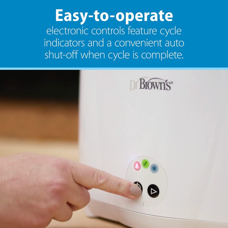 Dr. Brown’s Deluxe Electric Sterilizer for Baby Bottles and Other