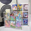 siawadeky Card Display Case, 6 Layers, Fully Transparent, Card Stand,