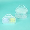 Accmor Pacifier Case, Pacifier Holder Can Storage 2 Pacifiers, Baby