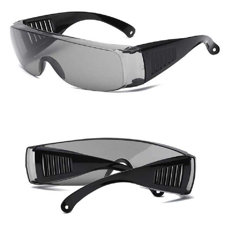 TopHomer Safety Glasses, Protective Lab Goggles UV Resistant Safety-Over Spectacles