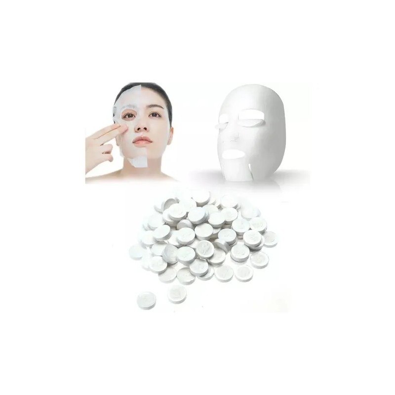 Mascarilla Comprimida Balsamo Hidratante Facial Hipoalergénica 25 Piezas