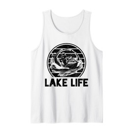 Lake Life Jet Ski Jetski Tank Top