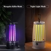 Mosquito Killer USB Hanging Bug Zapper Trap Lamp With Warm