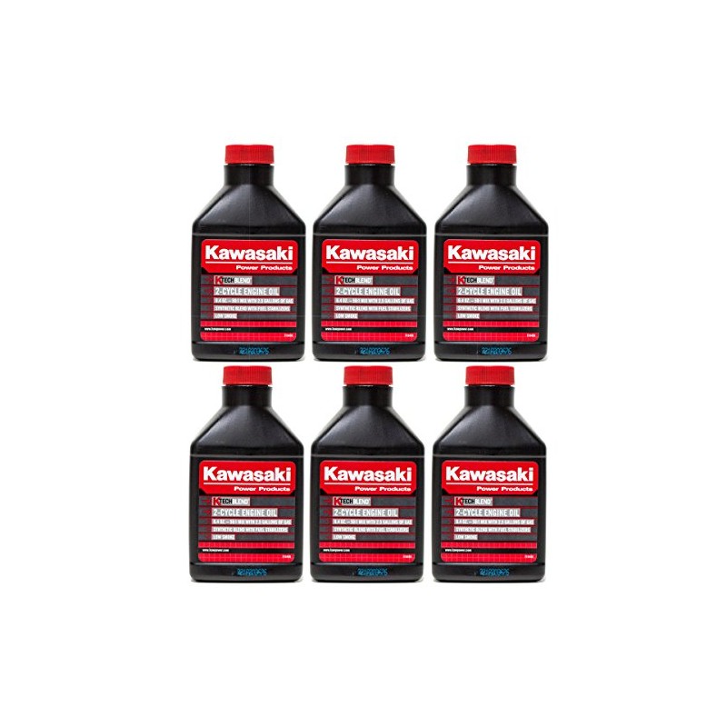 Kawasaki Pack of 6 99969-6084 6.4oz 50:1 2.5 Gallon 2