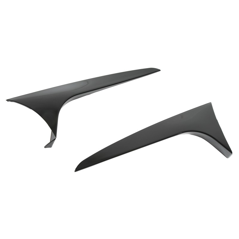 Pair Rear Window Splitter Spoiler Side Wing Cover for 3