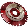LXDIAMOND Diamond Cutting Disc Chamfering Disc 125 mm x 22.23