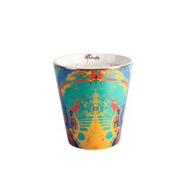 Artitude Home Energia Candle Holder | Premium Ceramic Vase | 16cm Tall | Perfect for Luxurious Home Decor & Gifting | Scented Refill Wax Sold Separately