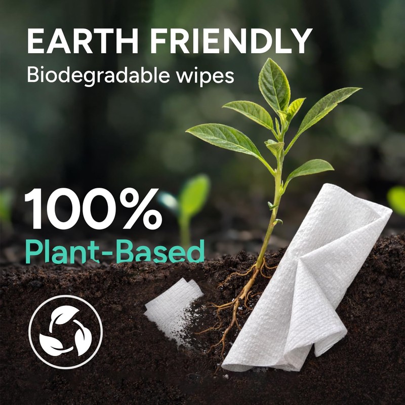 WhyWorry Disposable Dry Wipes for Adults, Extra Large 10" x