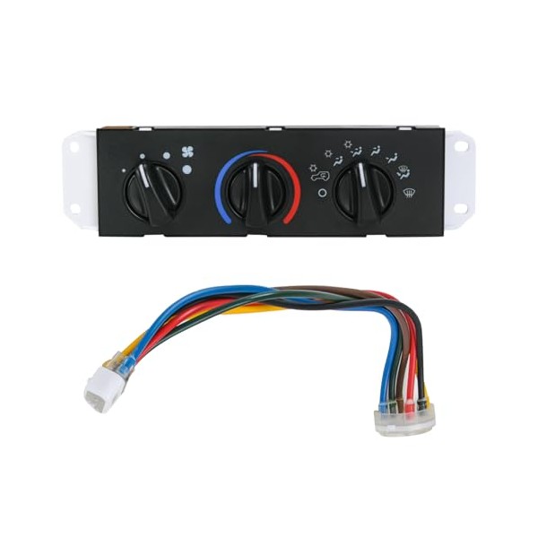 LM LPXWM HVAC Climate Control Panel with Blower Motor Switch