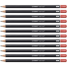 STABILO Graphite Pencil Exam Grade - Pack of 12-2B