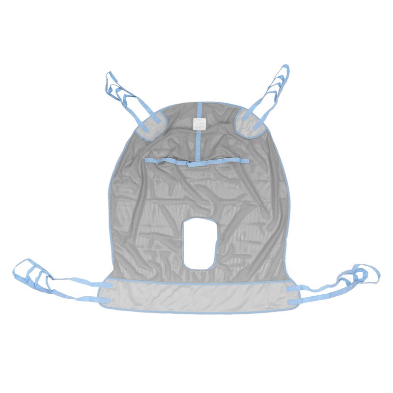 Patient Lift Sling 4 Positions 230KG Capacity Hole Design Mesh