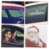 Mobestech Christmas Window Clings Car Auto Rear Sticker Merry Christmas