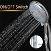 HauSun Handheld Shower Head with On/Off Switch - 5 Spray