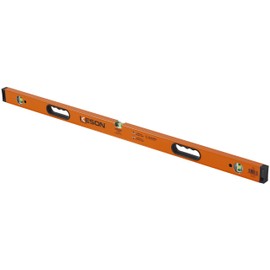 Keson LKB48 Aluminum Box Beam Level with 3 20% Magnified Vials, 48-Inch